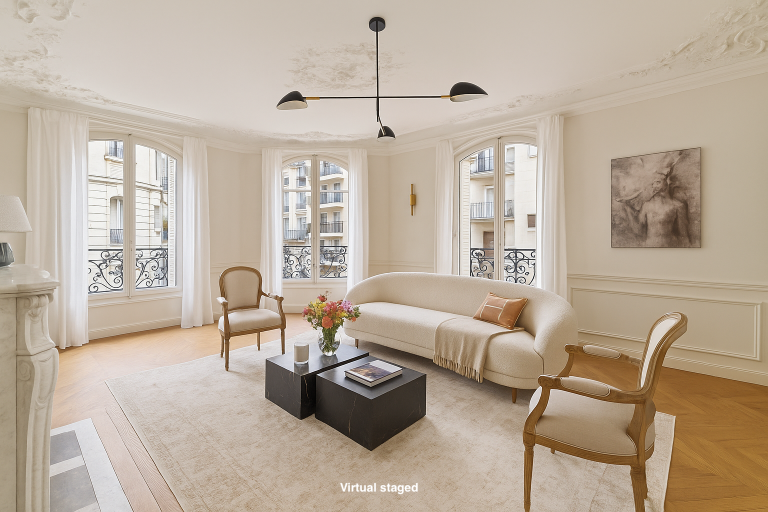 luxury apartment 5 Rooms for sale on PARIS (75016)