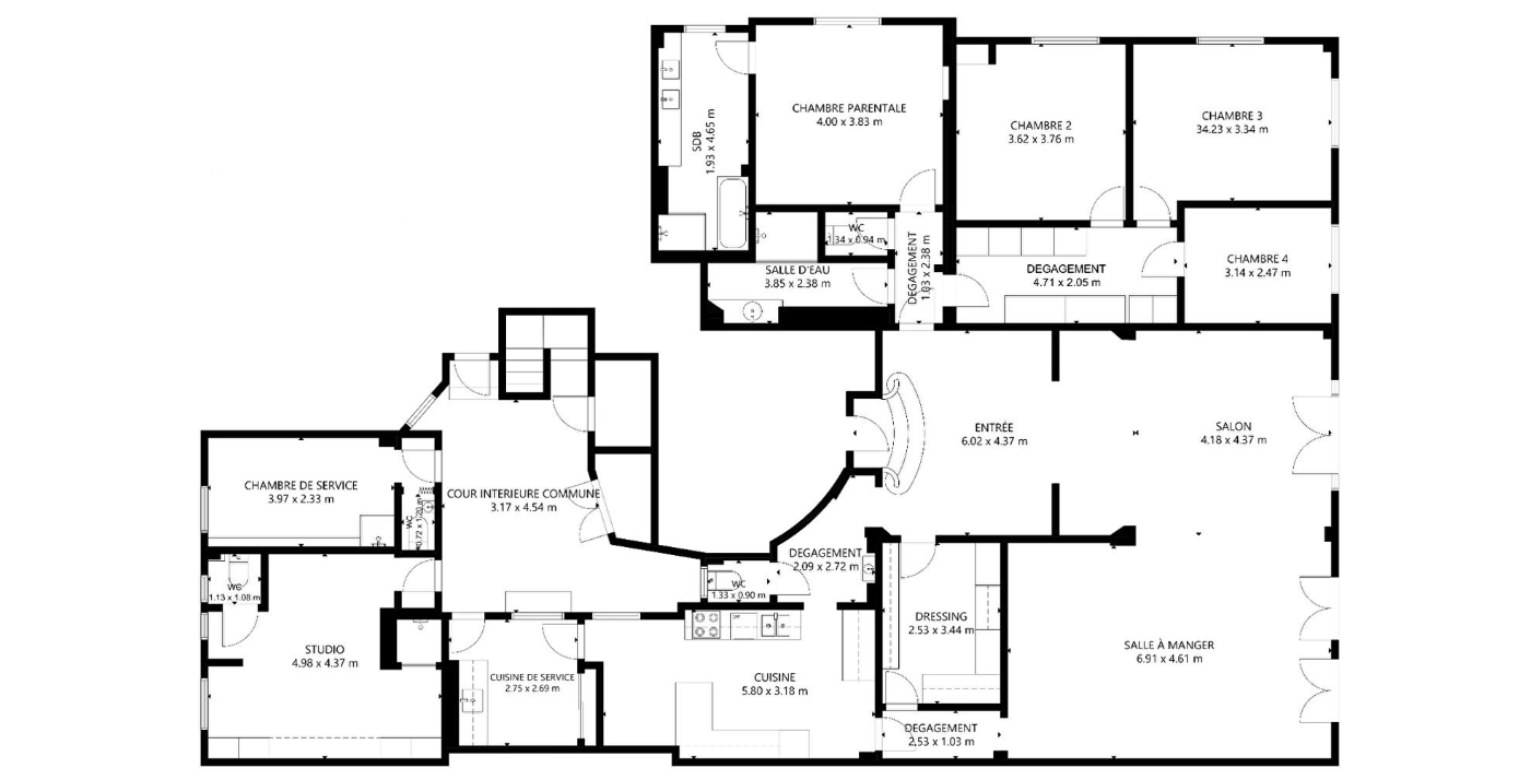 appartement de luxe 9 Pièces en vente sur NEUILLY SUR SEINE (92200)